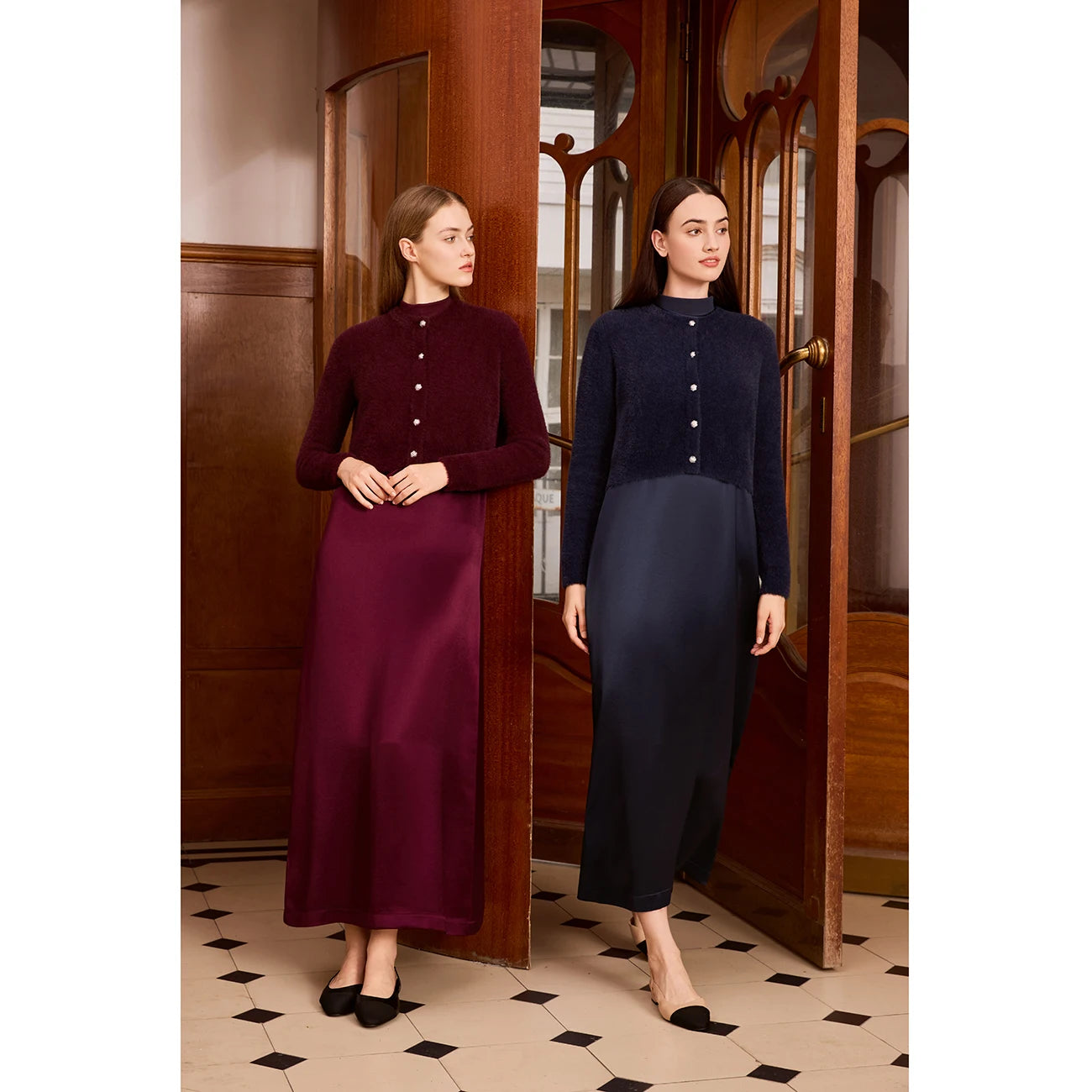 AP Mulheres 2026 Outono e Inverno Mohair Cardigan Senhora Personalizado