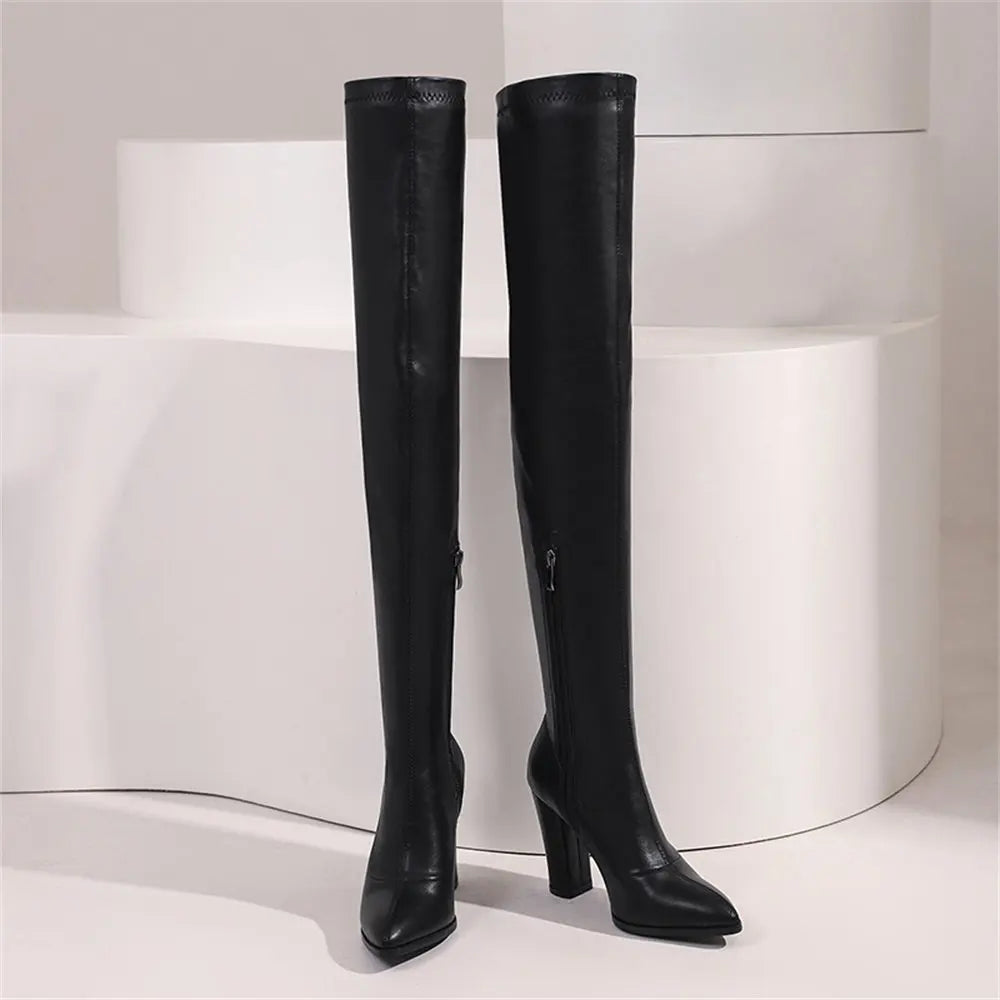 Plus Size 48 Brand NEW Pointed Toe Brown
