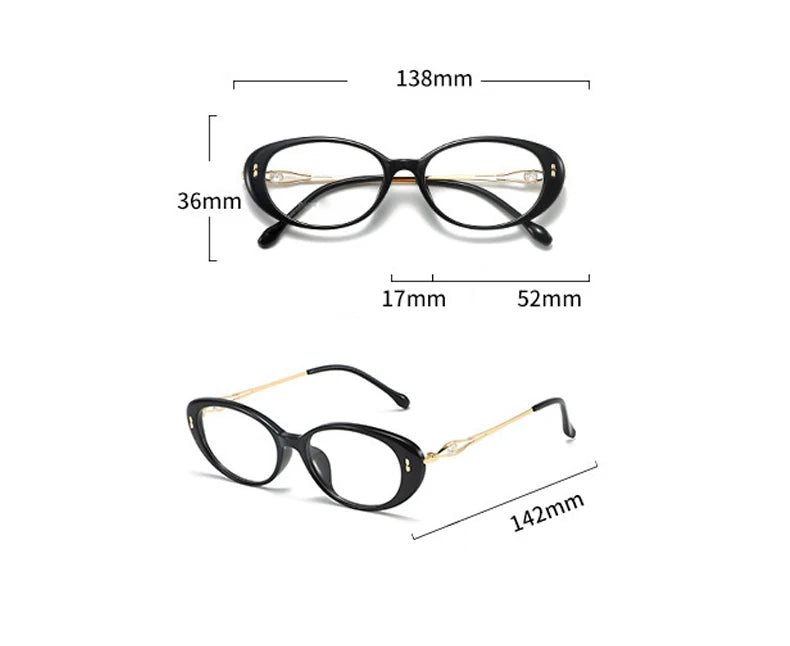 Fashionable No-makeup Reading Glasses For Women