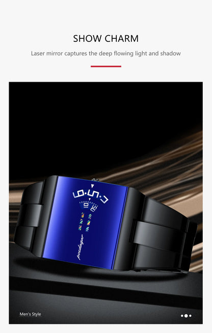 POEDAGAR Fashion Military Man Clock Waterproof Stainless Steel Elegant Man Wristwatch Quartz Business Men's Watches Reloj Hombre