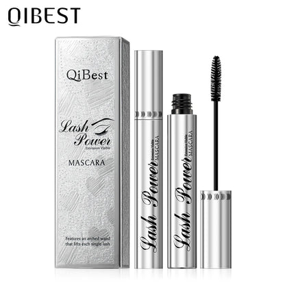 4D Mascara Lengthening Black Lash Eyelash Extension Eye Lashes Brush Beauty Makeup Long-wearing Waterproof Silver Color Mascara