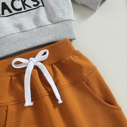 2PCS Toddler Boys Clothes Sets