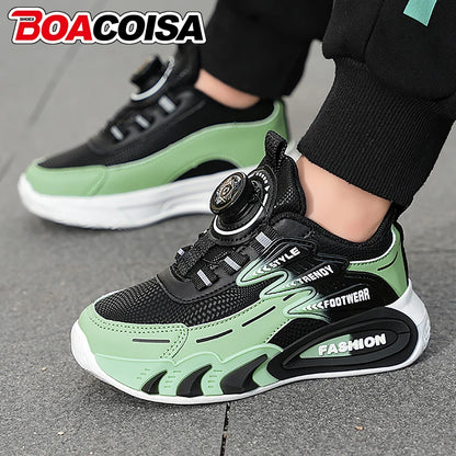Leather Boys Kids Sneakers For Girls School Casual Outdoor