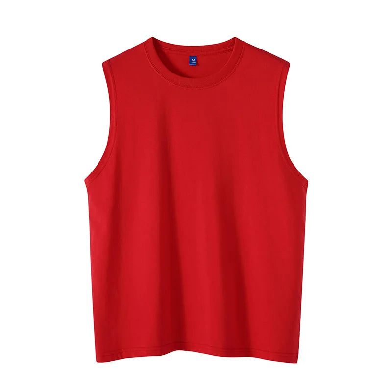 MRMT 2026 Brand New Men's Solid Color Tank Top Casual Men Pure