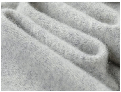 100% wool high neck sweater with pullover for men