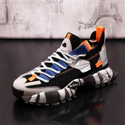 New Men‘S Mixed Color ’Patchwork