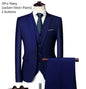 Suits For Men 3 Pieces Set Elegant Wedding  Fashion Classic Full Jackets Vest Pants Blazers Outfit 2026 Formal Costume