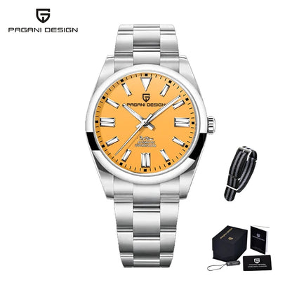 PAGANI DESIGN Luxury Classic Men‘s Mechanical Automatic Watches NH35A Stainless Steel Sports Waterproof Sapphire Clock PD1690