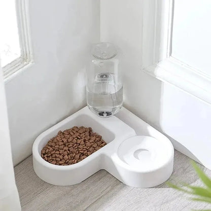 The DuoDine – Double Pet Bowl Set for Cats & Small Dogs