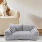 Plush Dog & Cat Sofa Bed – Removable Cover, Non-Slip, All-Season Pet Couch