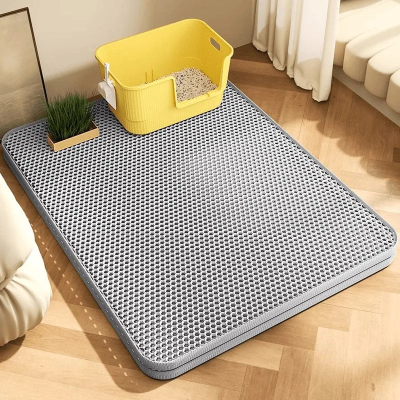 The LitterGuard – Waterproof Double-Layer Cat Litter Mat