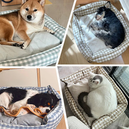 The NapNest – Plush Sofa Bed for Dogs & Cats