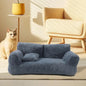 Plush Dog & Cat Sofa Bed – Removable Cover, Non-Slip, All-Season Pet Couch