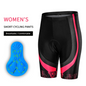 Women 3D Padded Cycling Shorts Quick Dry Breathable MTB Bike Shorts