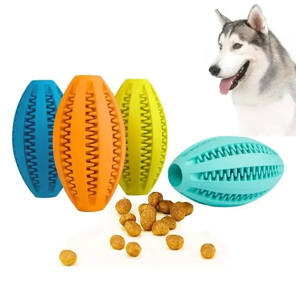 The ChewIQ – Natural Rubber Treat Dispensing Chew Ball for Dogs