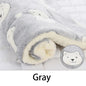 Soft Flannel Pet Sleeping Mat – Dog & Cat Bed | Warm Winter Blanket Cushion