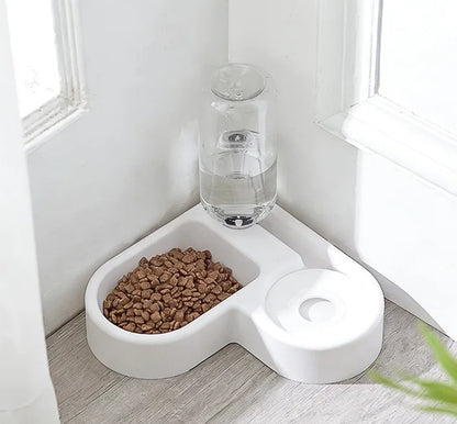 The DuoDine – Double Pet Bowl Set for Cats & Small Dogs
