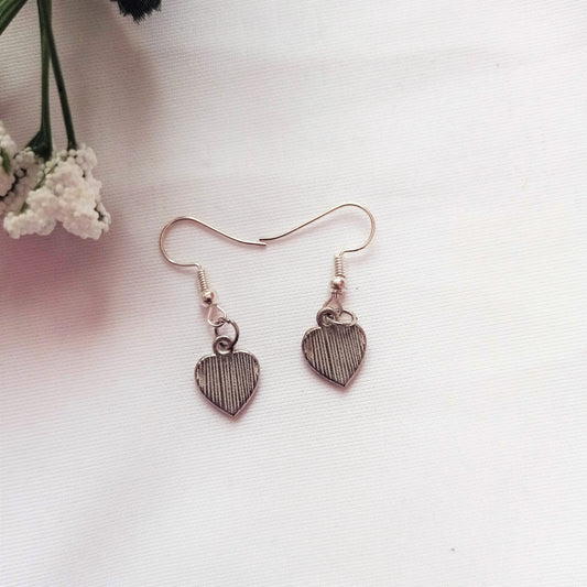 Classic Red Hearts Earrings