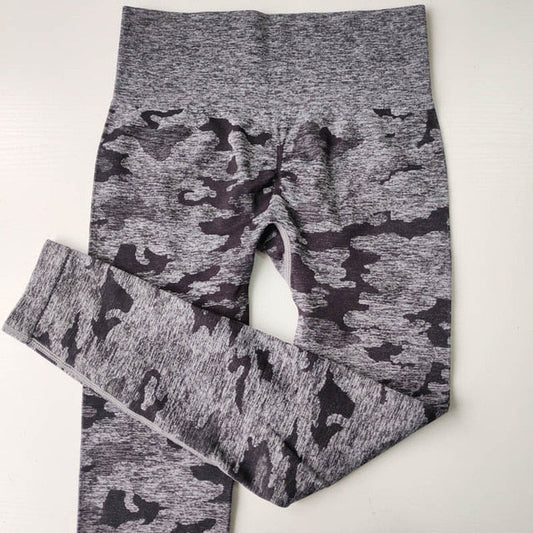 Women 2nd Edition Camo Seamless Leggings High Waist Booty Leggings Scrunch Leggings Yoga Pants Compression Pants Women