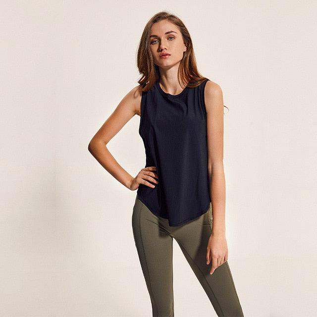 Mesh Patchwork  Women Loose Fit Solid Yoga Fitness