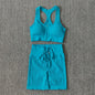 Seamless Women Yoga Set Workout Sportswear Gym Clothing Zipper Long Sleeve High Waist Leggings Fitness Bra Athletic Sports Suits