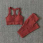 Women Fitness Yoga Sets Seamless Sports Suits Workout Clothes Sports Bra Gym Leggings Sports Wear Gym Clothing Sportswear