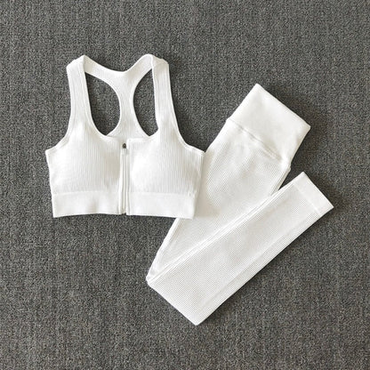 Women Fitness Yoga Sets Seamless Sports Suits Workout Clothes Sports Bra Gym Leggings Sports Wear Gym Clothing Sportswear